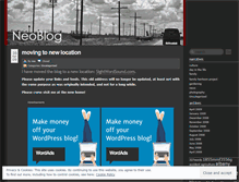 Tablet Screenshot of neocles.wordpress.com