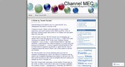 Desktop Screenshot of channelmec.wordpress.com