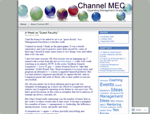 Tablet Screenshot of channelmec.wordpress.com