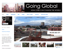 Tablet Screenshot of citiesgoingglobal.wordpress.com