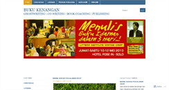 Desktop Screenshot of bukukenangan.wordpress.com