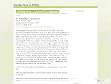 Tablet Screenshot of phillyceliac.wordpress.com