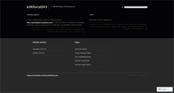 Desktop Screenshot of darthkitkat43.wordpress.com