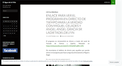 Desktop Screenshot of elaguadelavida.wordpress.com
