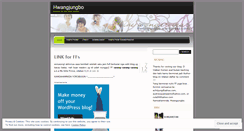Desktop Screenshot of hwangjungbo.wordpress.com