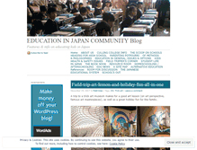 Tablet Screenshot of educationinjapan.wordpress.com