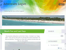 Tablet Screenshot of adventurelogan.wordpress.com