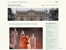 Tablet Screenshot of alcalaenblog.wordpress.com
