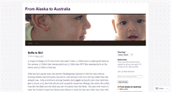 Desktop Screenshot of alaskatoaustralia.wordpress.com