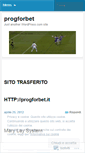 Mobile Screenshot of progforbet.wordpress.com