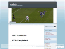 Tablet Screenshot of progforbet.wordpress.com