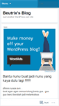 Mobile Screenshot of beutrix.wordpress.com