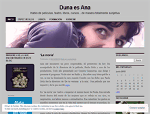 Tablet Screenshot of dunaesana.wordpress.com