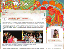 Tablet Screenshot of elliesthailand.wordpress.com