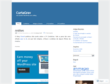 Tablet Screenshot of curtagrav.wordpress.com