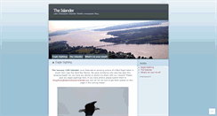 Desktop Screenshot of champlainislander.wordpress.com
