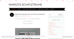 Desktop Screenshot of margitsschatztruhe.wordpress.com