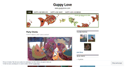 Desktop Screenshot of guppylove.wordpress.com