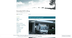 Desktop Screenshot of kastalia2009.wordpress.com