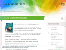 Tablet Screenshot of myebookplace.wordpress.com