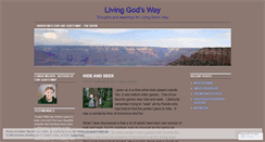 Desktop Screenshot of livinggodsway.wordpress.com