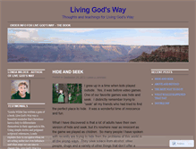 Tablet Screenshot of livinggodsway.wordpress.com