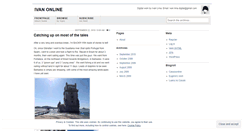Desktop Screenshot of ivanlima.wordpress.com