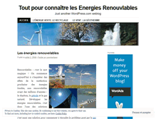 Tablet Screenshot of energirenouvlabl.wordpress.com