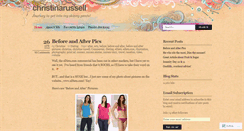 Desktop Screenshot of christinarussell.wordpress.com
