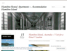 Tablet Screenshot of hamiltonrentalapartments.wordpress.com