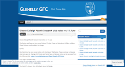 Desktop Screenshot of glenellygfc.wordpress.com