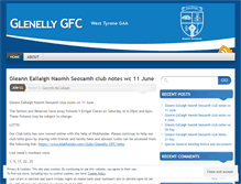 Tablet Screenshot of glenellygfc.wordpress.com