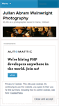 Mobile Screenshot of julianwainwright.wordpress.com