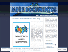 Tablet Screenshot of meusdocumentos.wordpress.com