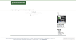 Desktop Screenshot of greenwhitehunters.wordpress.com