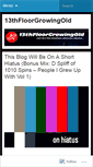 Mobile Screenshot of 13thfloorgrowingold.wordpress.com