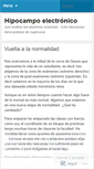 Mobile Screenshot of ehipocampo.wordpress.com