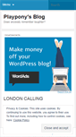 Mobile Screenshot of playpony.wordpress.com