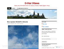 Tablet Screenshot of dstarottawa.wordpress.com