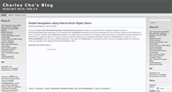 Desktop Screenshot of charlescho.wordpress.com