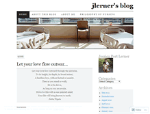 Tablet Screenshot of jlerner.wordpress.com