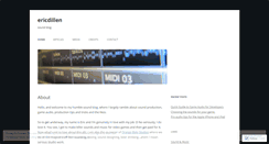Desktop Screenshot of ericdillen.wordpress.com