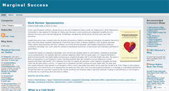 Desktop Screenshot of marginalsuccess.wordpress.com