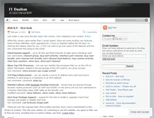 Tablet Screenshot of itdualism.wordpress.com