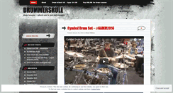 Desktop Screenshot of drummersrule.wordpress.com