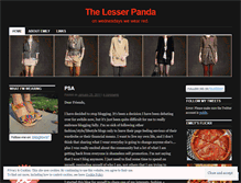 Tablet Screenshot of emilypanda.wordpress.com