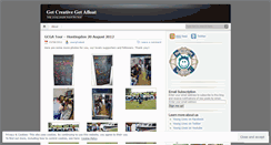 Desktop Screenshot of getcreativegetafloat.wordpress.com