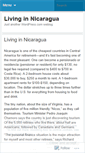 Mobile Screenshot of livinginnicaragua.wordpress.com