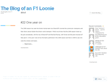 Tablet Screenshot of f1loonie.wordpress.com