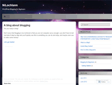 Tablet Screenshot of nilochlann.wordpress.com